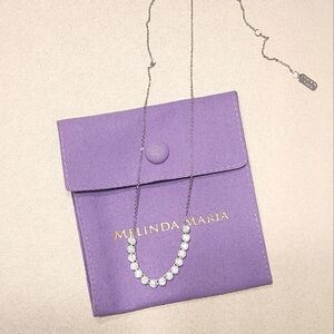 Melinda Maria Baroness Tennis Chain Necklace [NWT!]